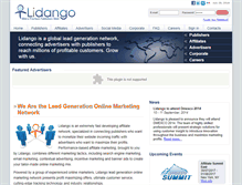 Tablet Screenshot of lidango.com